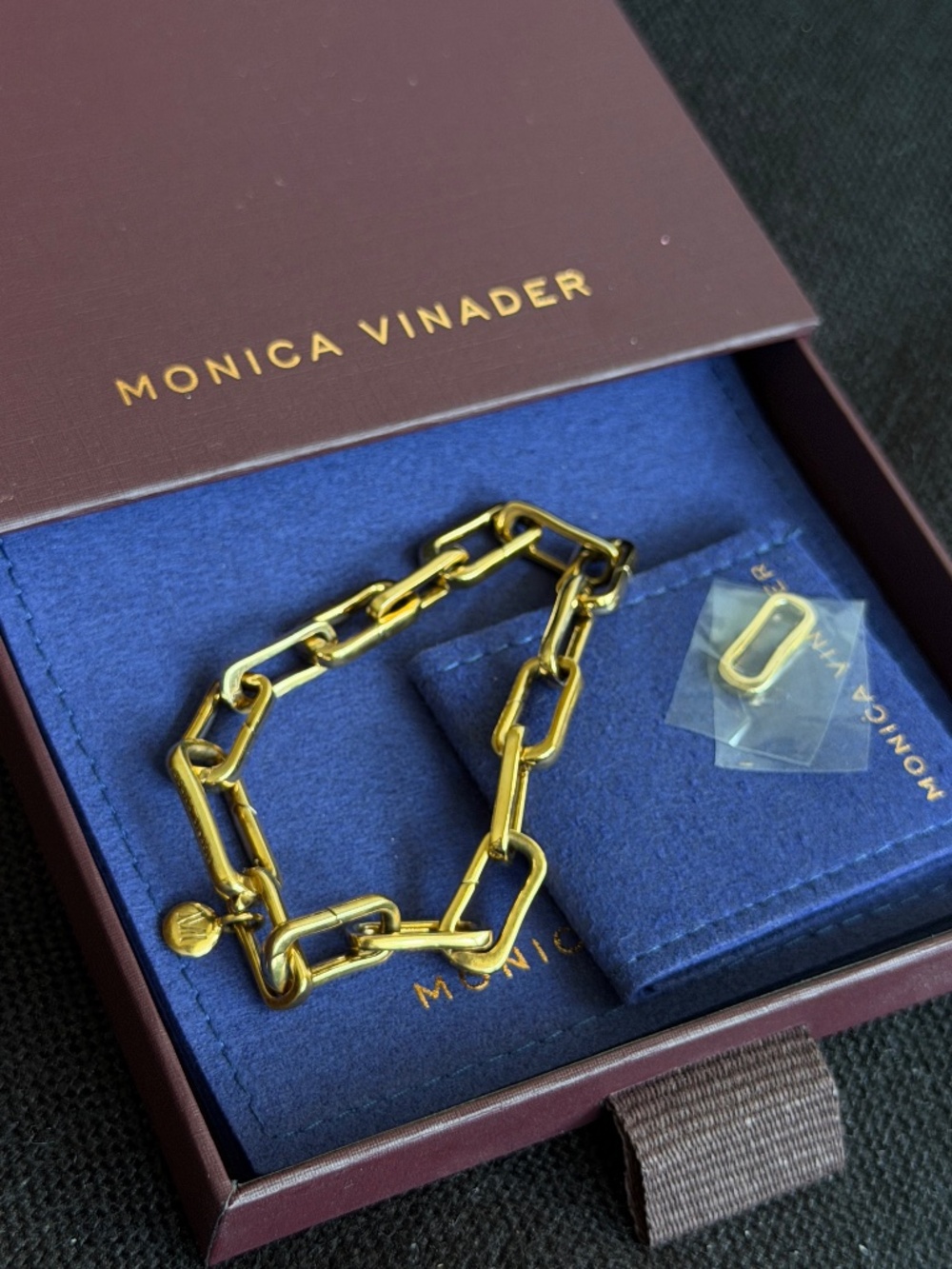 Monica Vinader MV Alta Charm Bracelet